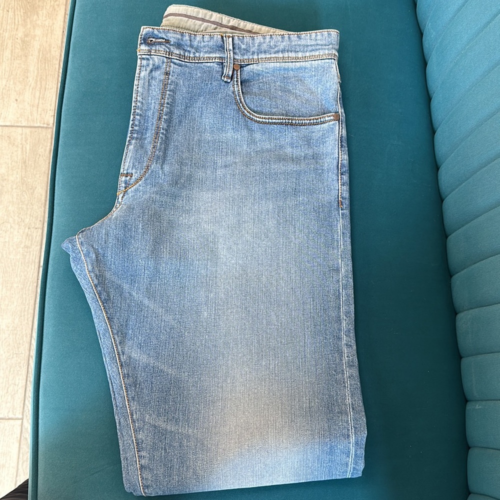 Light Blue Men’s Jeans - Casual Denim - Picture 2 of 4